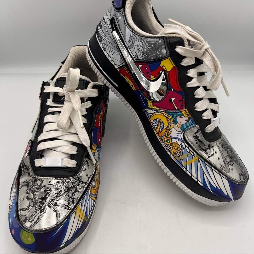 Air Force 1/1 'Nike and the Mighty Swooshers Men's Sneakers - Picture 2 of 9